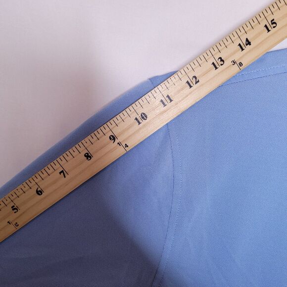 Stitch Polo Shirt Mens M/L Blue Colorblock Golf Performance - Picture 8 of 11